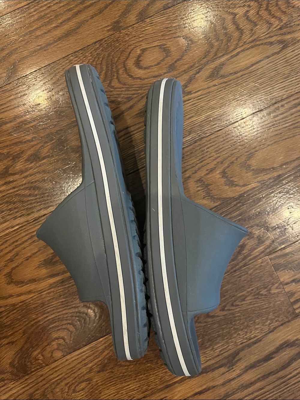 CROCS Men's Slate Blue Slide Sandals 11 - Picture 2 of 2